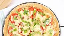 Healthy Margherita Flatbread Healthy Margherita Flatbread