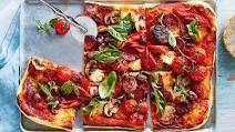 Chorizo and mushroom pizza Chorizo and mushroom pizza