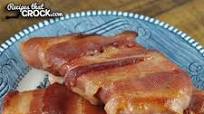 Brown Sugar Bacon Crock Pot Pork Chops Brown Sugar Bacon Crock Pot Pork Chops
