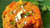 Khara Bhath Recipe-South Indian Rava Bhath Khara Bhath Recipe-South Indian Rava Bhath