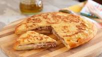 Focaccia di patate in padella Focaccia di patate in padella