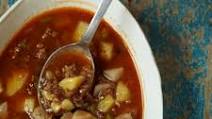 Hungarian Beef-and-Potato Soup Hungarian Beef-and-Potato Soup