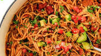 One Pot Taco Spaghetti One Pot Taco Spaghetti