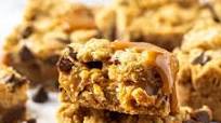 Caramel Chocolate Chip Cookie Bars Caramel Chocolate Chip Cookie Bars