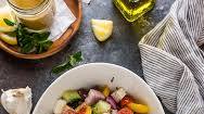 Greek Panzanella Greek Panzanella
