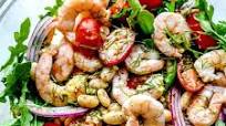 Mediterranean Shrimp Salad With Cannellini Beans Mediterranean Shrimp Salad With Cannellini Beans