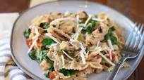 Vegan Instant Pot Chick'n Bruschetta Pasta Recipe Vegan Instant Pot Chick'n Bruschetta Pasta Recipe