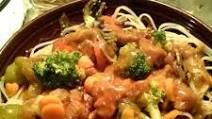 Mae's Orange Sesame Chicken with Veggie Stir Fry Mae's Orange Sesame Chicken with Veggie Stir Fry