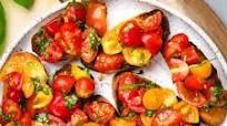 Cherry Tomato Bruschetta Cherry Tomato Bruschetta