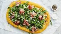 Pumpkin Pizza Crust with Arugula and Prosciutto Pumpkin Pizza Crust with Arugula and Prosciutto