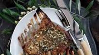 Garlic-Crusted Roast Rack of Lamb Garlic-Crusted Roast Rack of Lamb