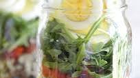 Protein Egg and Quinoa Salad Jars Protein Egg and Quinoa Salad Jars
