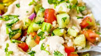 Greek Salad Rice Bowls Greek Salad Rice Bowls