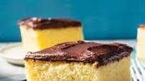 Yellow Sheet Cake with Chocolate Frosting Yellow Sheet Cake with Chocolate Frosting