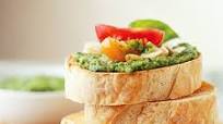 Pesto and Tomato Bruschetta Pesto and Tomato Bruschetta