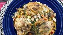 Chicken and Merguez Tagine Chicken and Merguez Tagine