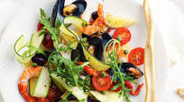 Seafood antipasti salad Seafood antipasti salad