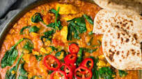 Healthy chicken saag Healthy chicken saag