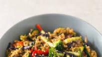 Brown Rice Stir-Fry with Vegetables Brown Rice Stir-Fry with Vegetables