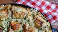Oven Baked Chicken and Rice Casserole Recipe Oven Baked Chicken and Rice Casserole Recipe