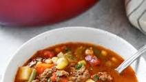Easy Vegetable Beef Soup (with V8 Juice) Easy Vegetable Beef Soup (with V8 Juice)