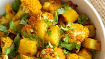 Baked Aloo Gobi Vegan Recipe (Indian Spiced Potato Cauliflower) Baked Aloo Gobi Vegan Recipe (Indian Spiced Potato Cauliflower)