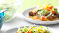 Slow-Cooker Beef Tostadas Slow-Cooker Beef Tostadas