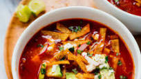 Vegetarian Tortilla Soup Vegetarian Tortilla Soup