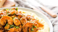 Easy Cajun Shrimp with Creamy Parmesan Polenta Easy Cajun Shrimp with Creamy Parmesan Polenta