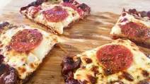Bacon Crust Pizza Bacon Crust Pizza