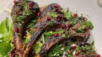Grilled Lamb Chops with Pomegranate Glaze Grilled Lamb Chops with Pomegranate Glaze