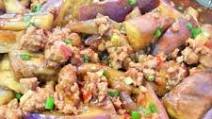 Spicy Eggplant with Minced Meat Spicy Eggplant with Minced Meat
