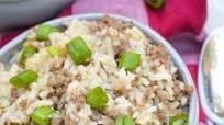 Ground Beef, Sausage & Rice Casserole aka Jailhouse Rice Ground Beef, Sausage & Rice Casserole aka Jailhouse Rice
