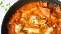 Easy Creamy Rose Tteokbokki Easy Creamy Rose Tteokbokki