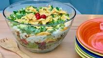 Layered Taco Salad Layered Taco Salad