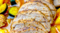 Blackened Baked Pork Tenderloin and Vegetables Blackened Baked Pork Tenderloin and Vegetables