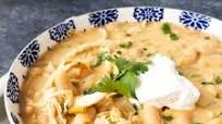 Crockpot Creamy White Chicken Chili Crockpot Creamy White Chicken Chili