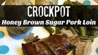 Crockpot Honey Brown Sugar Pork Loin Crockpot Honey Brown Sugar Pork Loin