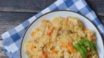 Low FODMAP chicken risotto Low FODMAP chicken risotto