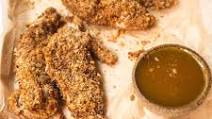 Baked Chicken Tenders with Peachy Dipping Sauce Baked Chicken Tenders with Peachy Dipping Sauce