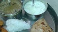Puran Poli methi saag pakora ane amti Puran Poli methi saag pakora ane amti