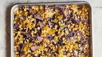 Trader Joe’s Corn and Black Bean Sheet Pan Nachos Trader Joe’s Corn and Black Bean Sheet Pan Nachos