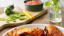 Air-Fryer Fajita-Stuffed Chicken Air-Fryer Fajita-Stuffed Chicken