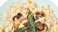 Mushroom and Sage Risotto Mushroom and Sage Risotto