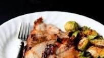 Maple-Mustard Glazed Fresh Pork Roast Maple-Mustard Glazed Fresh Pork Roast