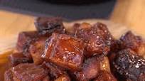 Maple Bourbon Pork Belly Burnt Ends Maple Bourbon Pork Belly Burnt Ends