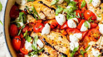 Caprese Chicken Skillet Caprese Chicken Skillet
