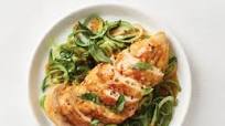 Lemon-Basil Chicken with Zucchini Noodles Lemon-Basil Chicken with Zucchini Noodles