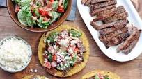 Grilled Skirt Steak Tostadas Grilled Skirt Steak Tostadas