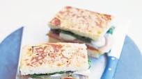 Grilled focaccia sandwiches Grilled focaccia sandwiches